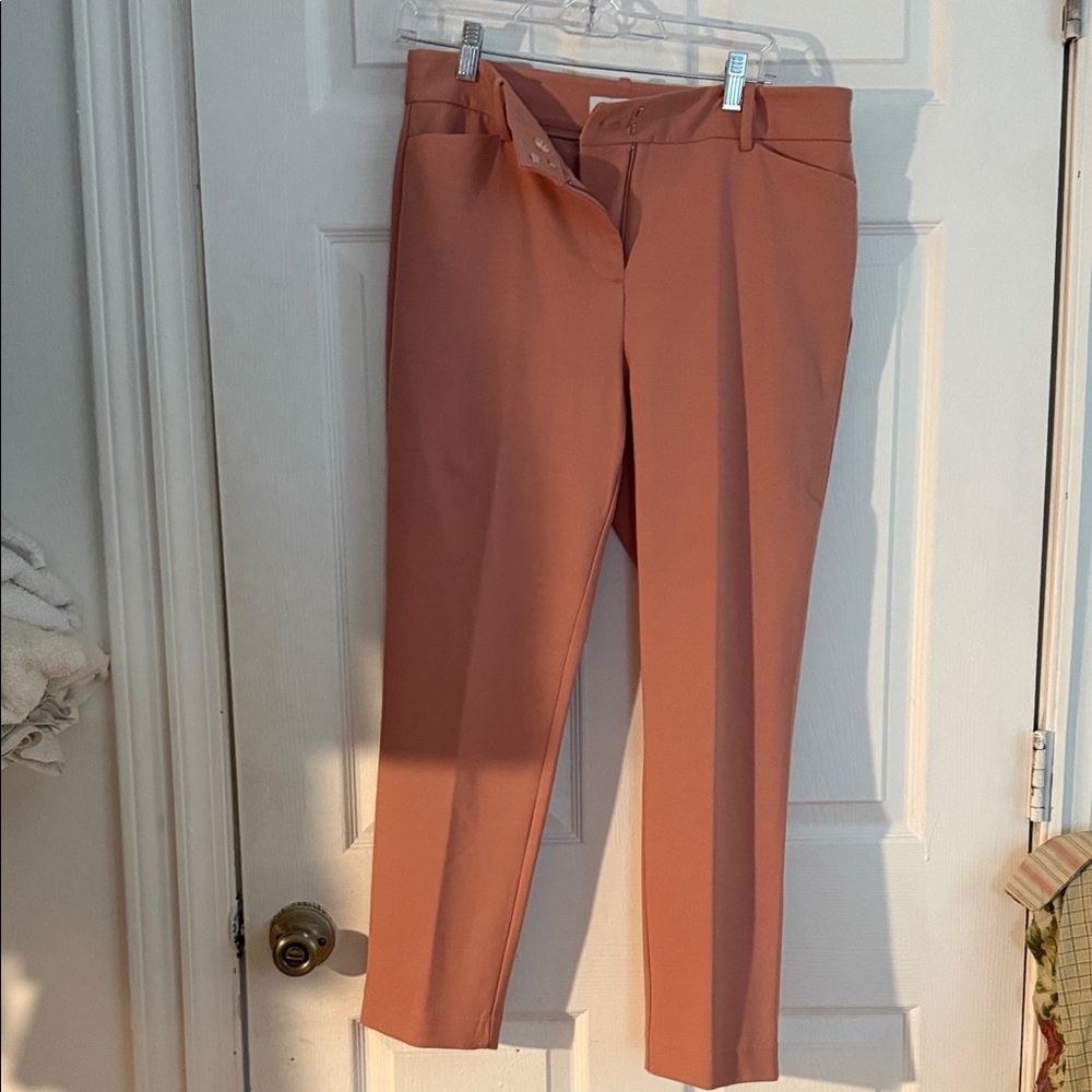 Liz Claiborne Women's Cropped Pants in Warm Tan